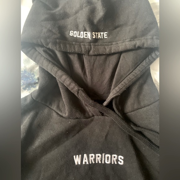 Golden State Warriors Crop Hoodie - Picture 1 of 7